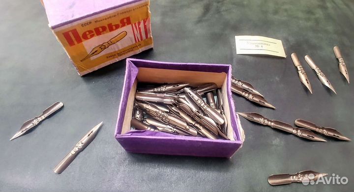 Стальные перья для письма и каллиграфии