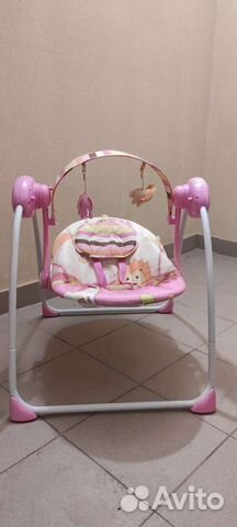 Детские электронные качели для новорожденных