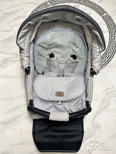 Коляска Adamex Amelia 3в1 с автолюлькой (новой)