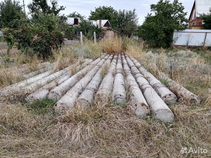 Бетонные столбы лэп