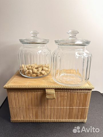 Банка с крышкой икеа Вардаген новая