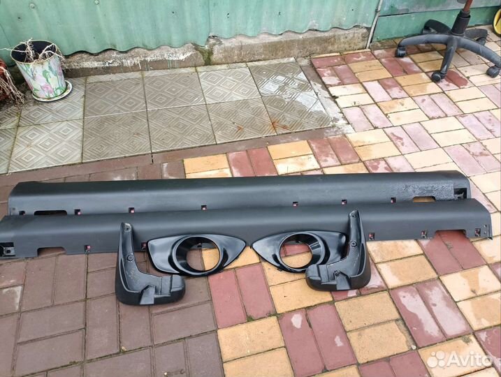 Обвес на hyundai santa fe