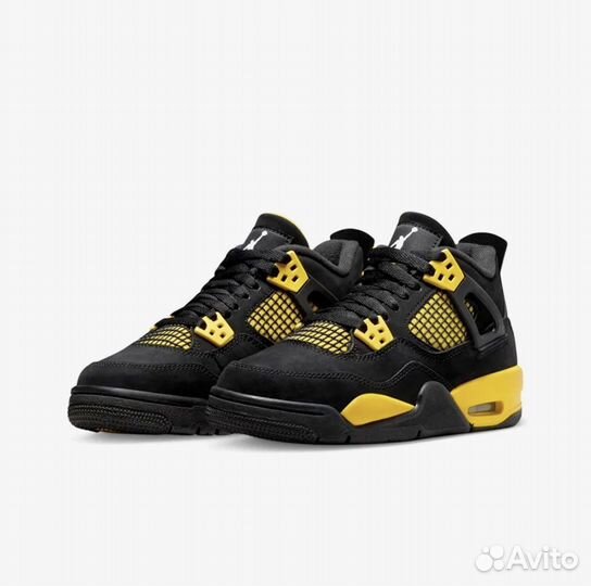 Кроссовки Air Jordan 4 Retro 'Thunder' оригинал