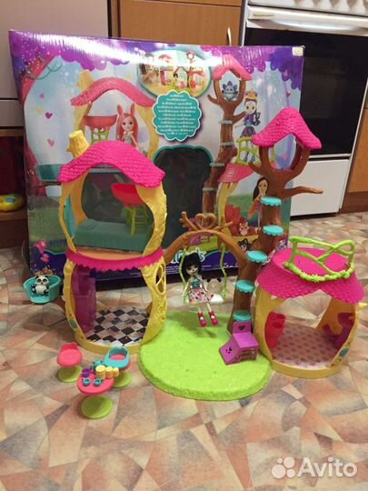 Enchantimals домик панды