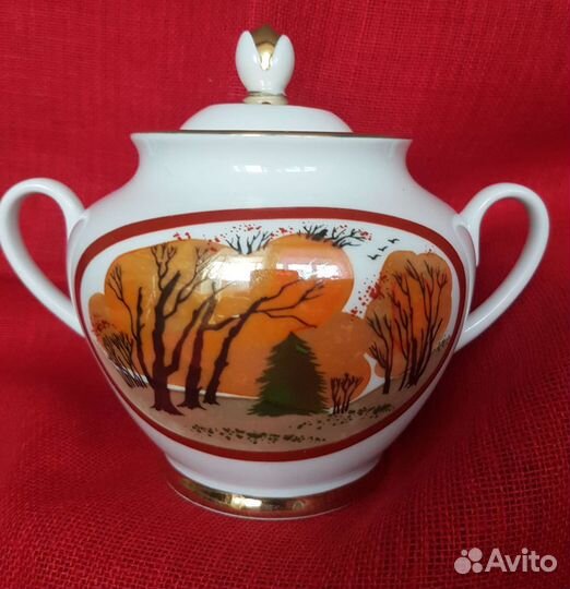 Фарфоровая посуда лфз СССР