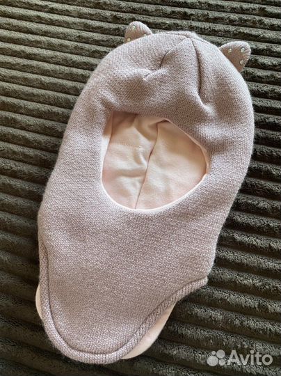 Зимняя шапка, шлем 42-46, подойдет и на 50-52