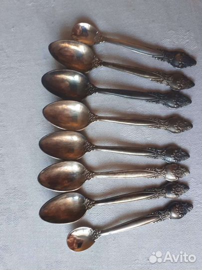 Ложки Троянда мельхиор