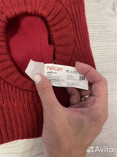 Шапка шлем pelican