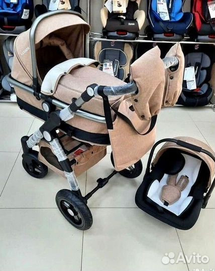 Коляска Luxmom 600G 3в1 новая