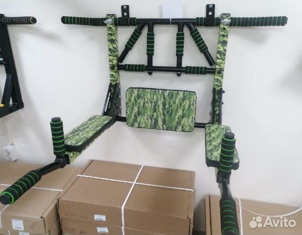 Турник 3в1 трансформер Мультихват хаки камуфляж