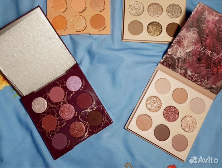 Палетки теней ColourPop
