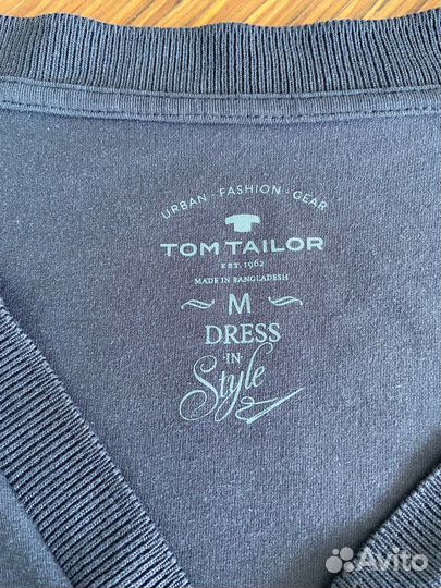 Футболка женская Tom Tailor интересный ворот