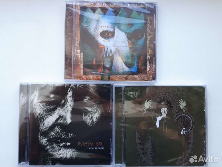 CD диски Tiamat, Paradise Lost, My Dying Bride