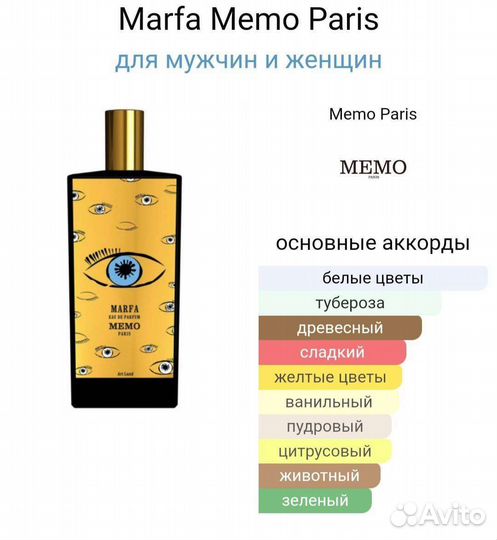 Memo marfa оригинал делюсь на распив