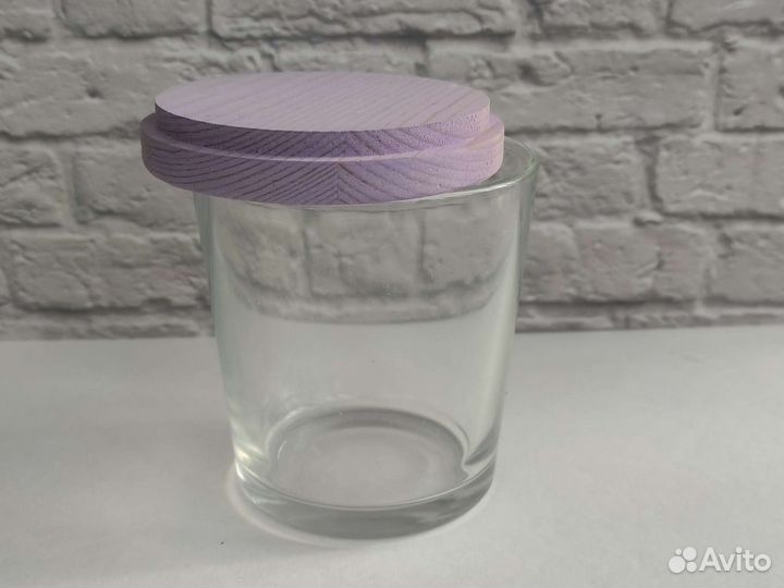 Деревянные крышки для свечей