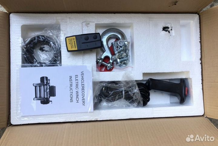 Лебедка электрическая Winch 12000(6т) Сталь