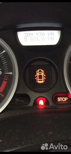 Приборная панель Renault Megane II