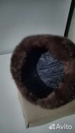 Мужская шапка норковая