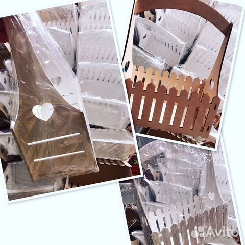 Корзина деревянная