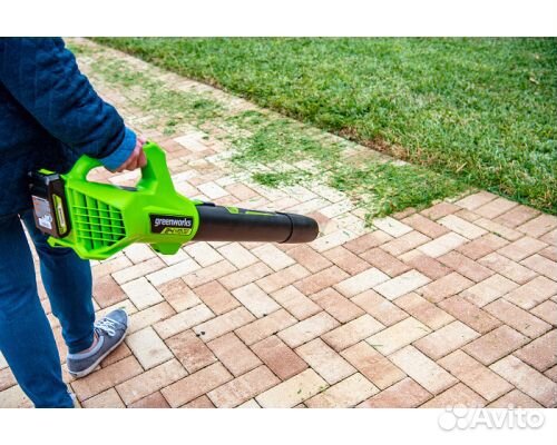 Воздуходувка Greenworks G24AB 24V (137 км/ч)