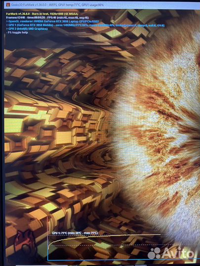 Новый ноутбук MSI GF76 (i5; 16gb; rtx 3050)