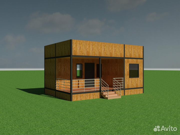 Готовый модульный дом