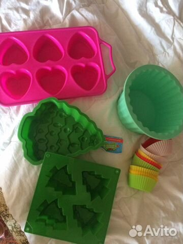 Новые силиконовые праздничные формы для выпечки