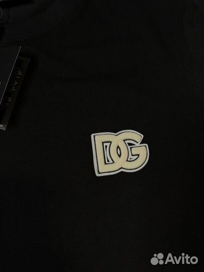 Dolce gabbana футболка черная