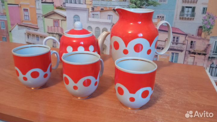 Сервиз чайный Полонский фарфоровый завод