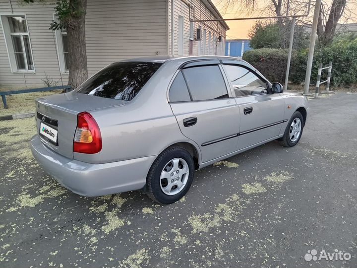 Hyundai Accent 1.5 AT, 2007, 155 000 км