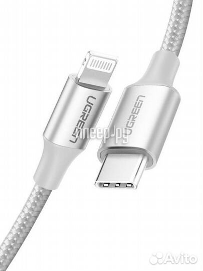 Ugreen US304 USB-C - Lightning 2m Silver 70525