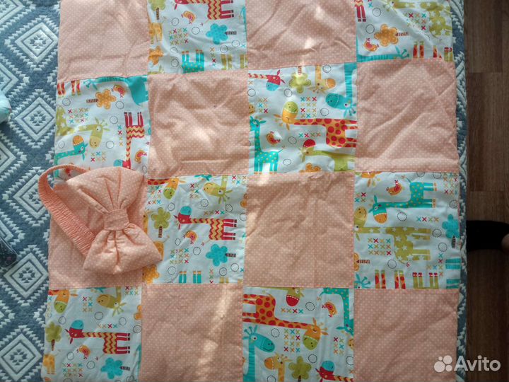 Одеяло- конверт для выписки новорождённого