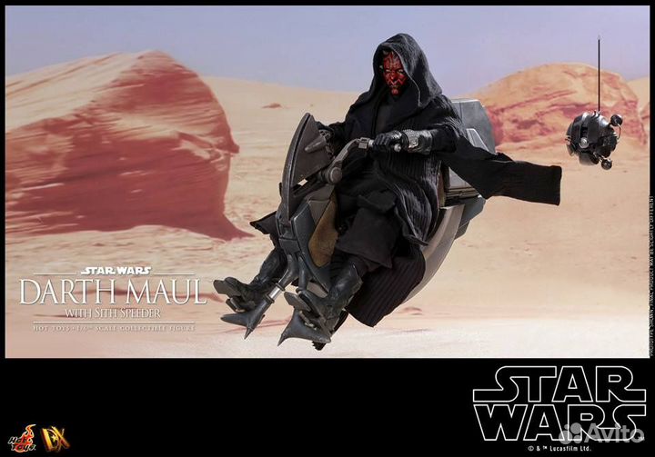 Hot Toys DX17 Dart Maul /w speeder 1/6