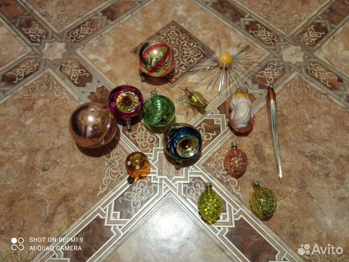 Елочные игрушки СССР