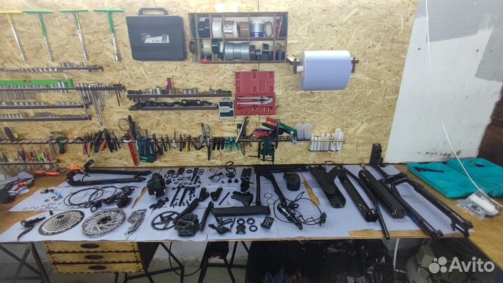 Ремонт велосипедов, вилок, амортизаторов