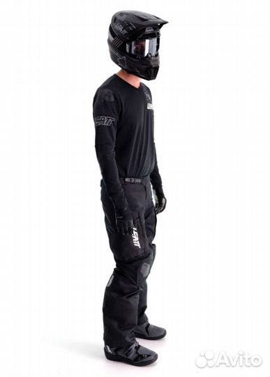 Комплект формы Leatt Moto 4.5 WindBlock Чёрный