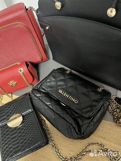 Сумки женские Furla, dkny, Valentino и Mango