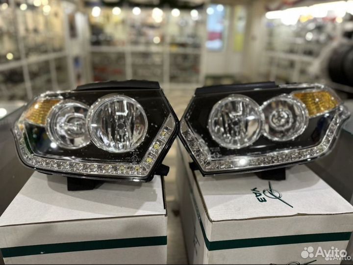 Фары на УАЗ patriot