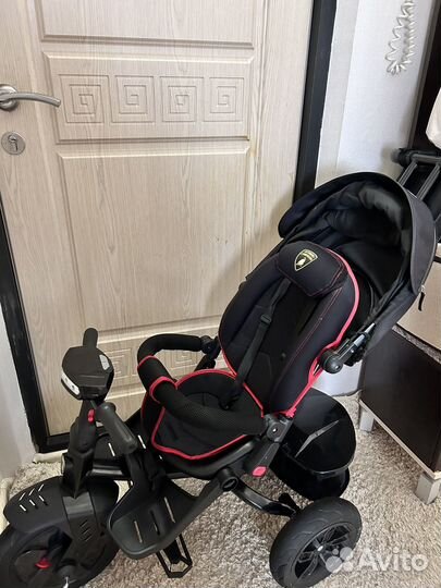 Велосипед-коляска детский, трехколесный