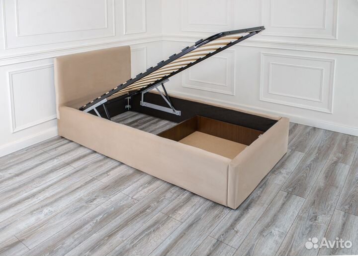 Кровать с подъемным механизмом односпальная