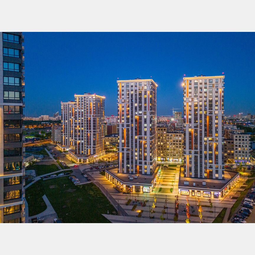 1-к. квартира, 39,8 м², 3/25 эт.