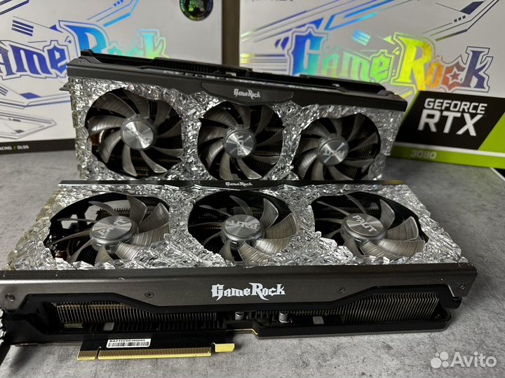RTX 3080 Palit Gamerock 10 GB гарантия