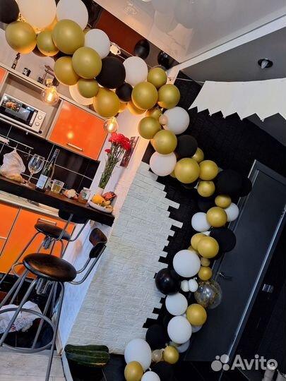 Гирлянда воздушные шары