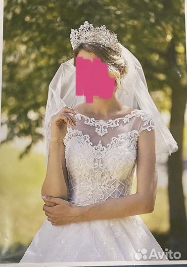 Продам красивое свадебное платье