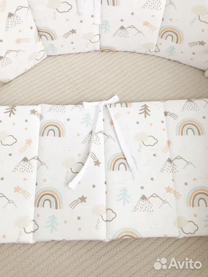 Бортики в детскую кроватку бу