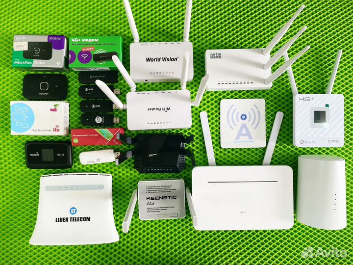 Модем 4g с раздачей WI-FI / Безлимитный интернет