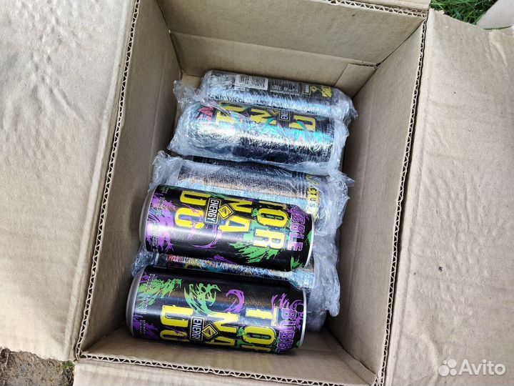 Энергетические напитки оптом