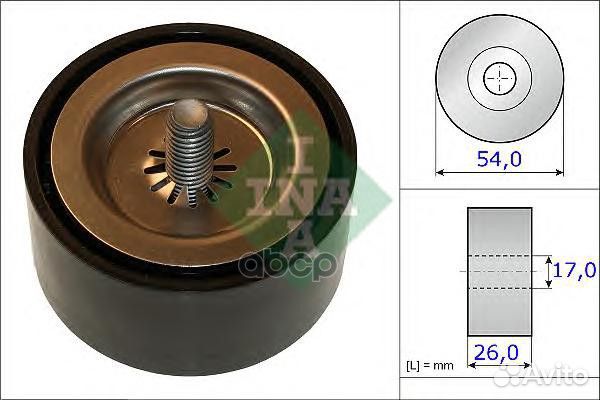 Ролик обводной приводного ремня mercedes-benz C