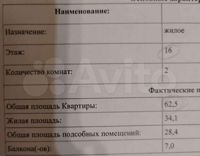 2-к. квартира, 69,5 м², 16/25 эт.