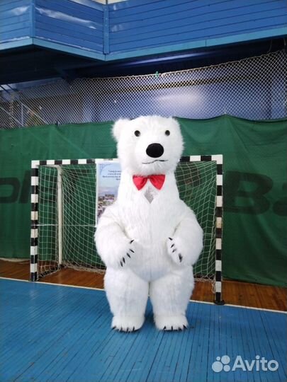 Ростовая кукла Белый мишка от 3000 за услугу